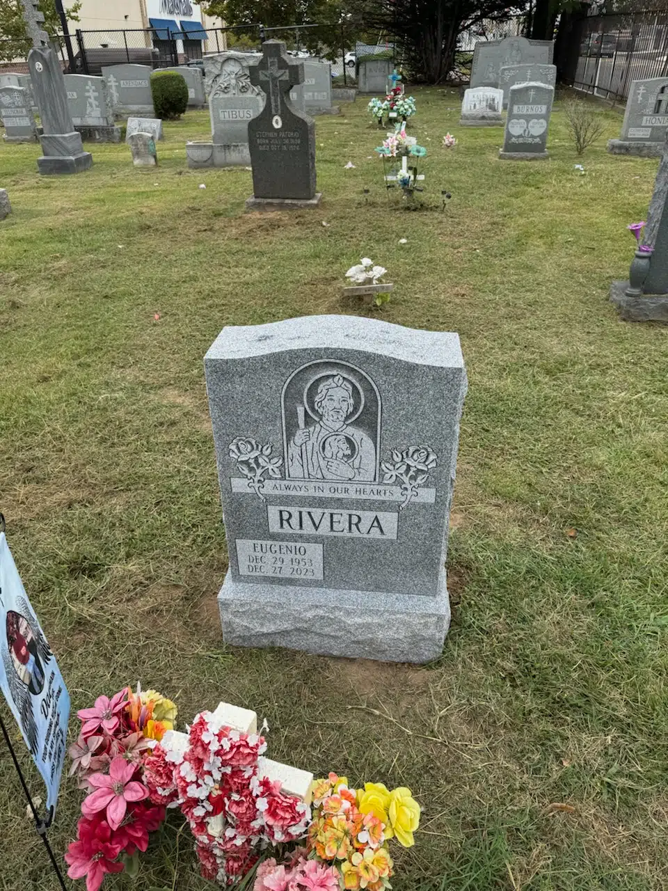 Granite Headstone (local) hand-carved by Headstone Finder in NJ — image 5