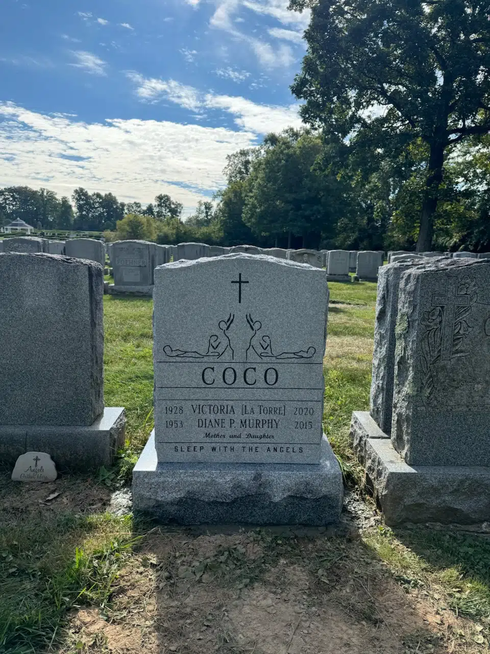 Granite Headstone (local) hand-carved by Headstone Finder in NJ — image 7