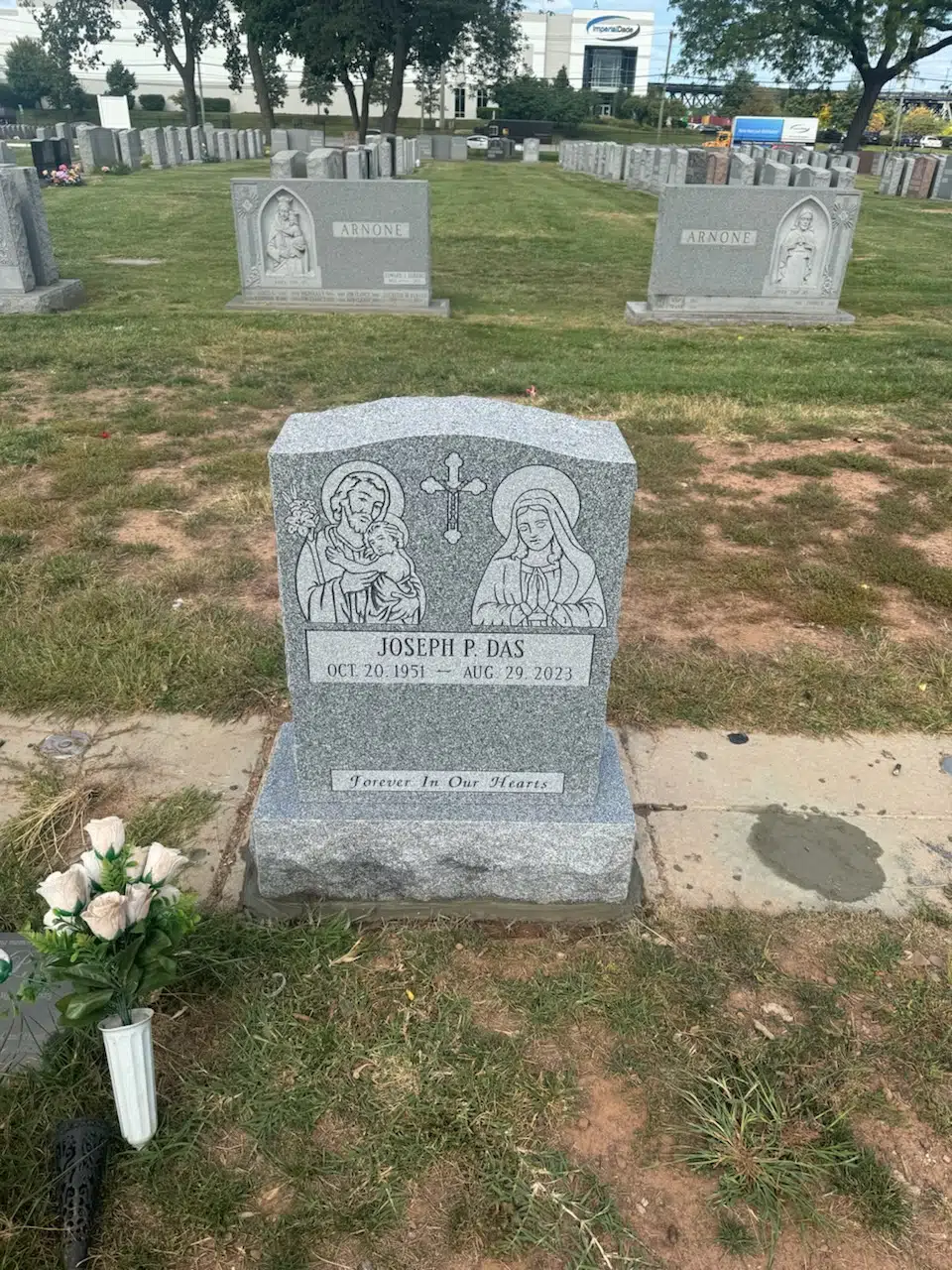 Granite Headstone (local) hand-carved by Headstone Finder in NJ — image 8