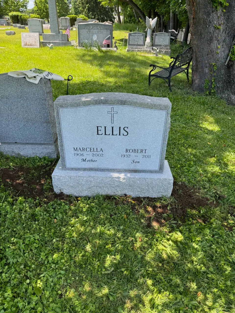 Granite Headstone (local) hand-carved by Headstone Finder in NJ — image 4